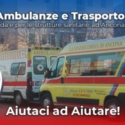 Trasporto sanitario con ambulanza ( barella e/o seggiolina)